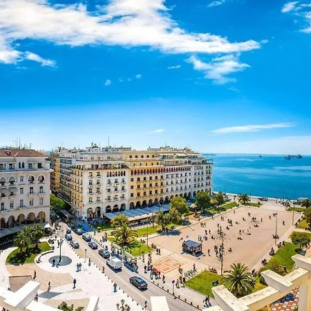 Center Diamond - 300m From The Seafront Apartamento Tessalónica